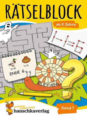 cover image of Rätselblock ab 8 Jahre, Band 1